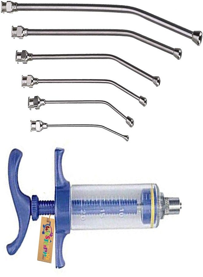 Western Era Pet Hand Feeding Syringe with Stainless Steel Needle Full Kit for Birds, Dogs, Cats, Hamsters (20 ml) - Image 1